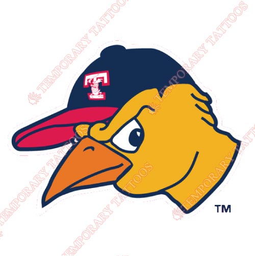 Toledo Mud Hens Customize Temporary Tattoos Stickers NO.8031